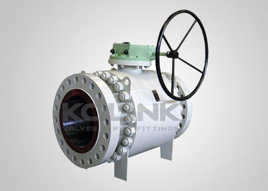 Πλήρης θύρα βαλβίδα σφαίρας Trunnion Πλήρης διάτρηση πυρόσβεση Αντιστατικό αντηλιακό στέλεχος