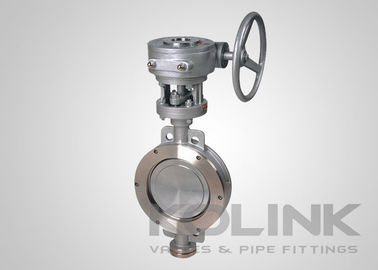 Διάταξη U-Flanged συγκεντρωτική βαλβίδα πεταλούδας DN50-DN1200