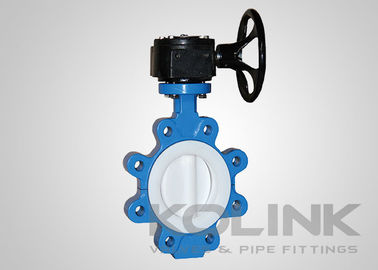 Βαλβίδα πεταλούδας με έδρα PTFE ομόκεντρη 2-48 ίντσες Class150