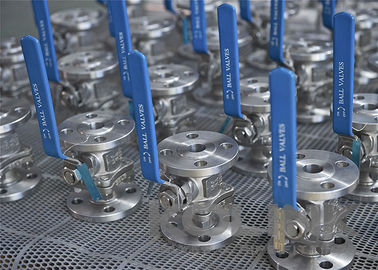 Βαλβίδα σφαιρικής πλωτής χάλυβα χυτού Fire-Safe API 607 Φλαντζωτή Class 150-600