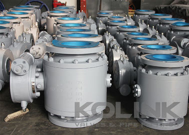 Σφυρηλατημένο χάλυβα 3-pc Trunnion Mounted Ball Valve κλάση 150-2500