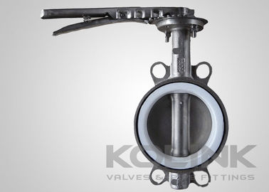 Βαλβίδα πεταλούδας με έδρα PTFE ομόκεντρη 2-48 ίντσες Class150