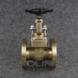 Χάλκινη σφαιρική βαλβίδα με φλάντζα NPT JIS CAC703 C95200 C95500