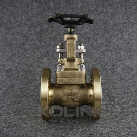 Χάλκινη σφαιρική βαλβίδα με φλάντζα NPT JIS CAC703 C95200 C95500