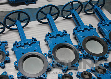 Διοπτική βαλβίδα πύλης με μαχαίρι λαδιού (slurry knife)